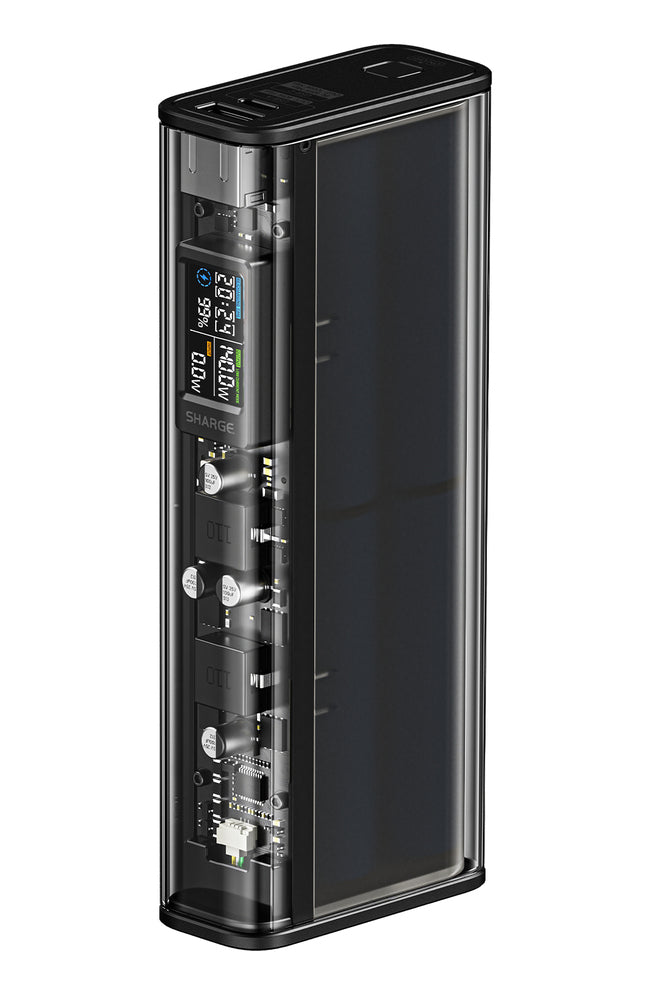 Sharge 140 Power Bank - Capacity 20000mAh - Black Version