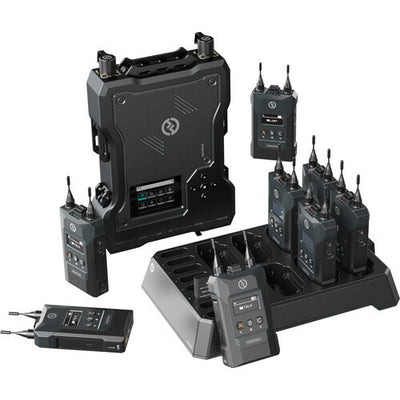 Hollyland Solidcom M1 Full-Duplex Wireless Intercom Solution - 8 Beltpacks