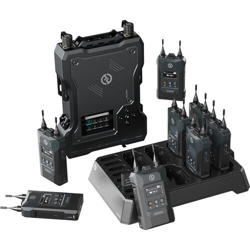 Hollyland Solidcom M1 Full-Duplex Wireless Intercom Solution - 8 Beltpacks