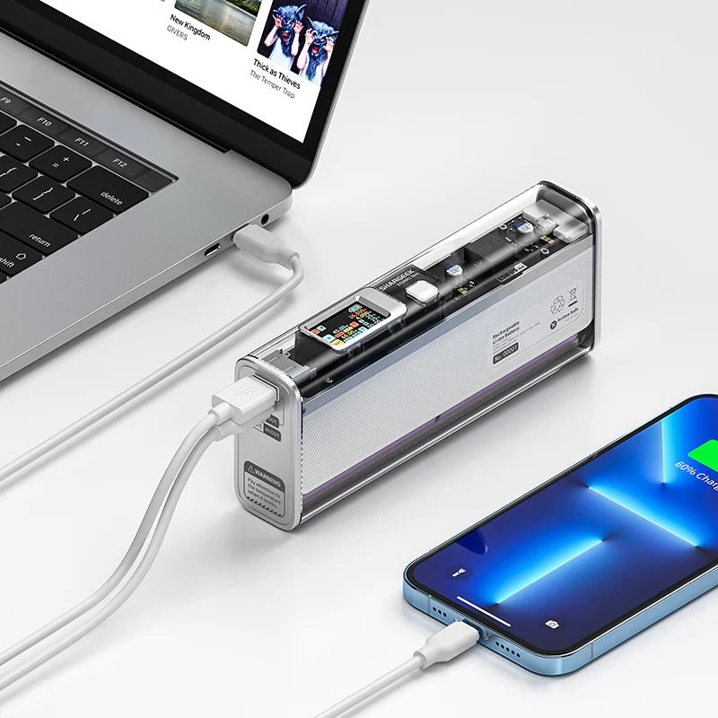 Shargeek 130 Slim Power Bank Capacity 20000mAh - 72Wh