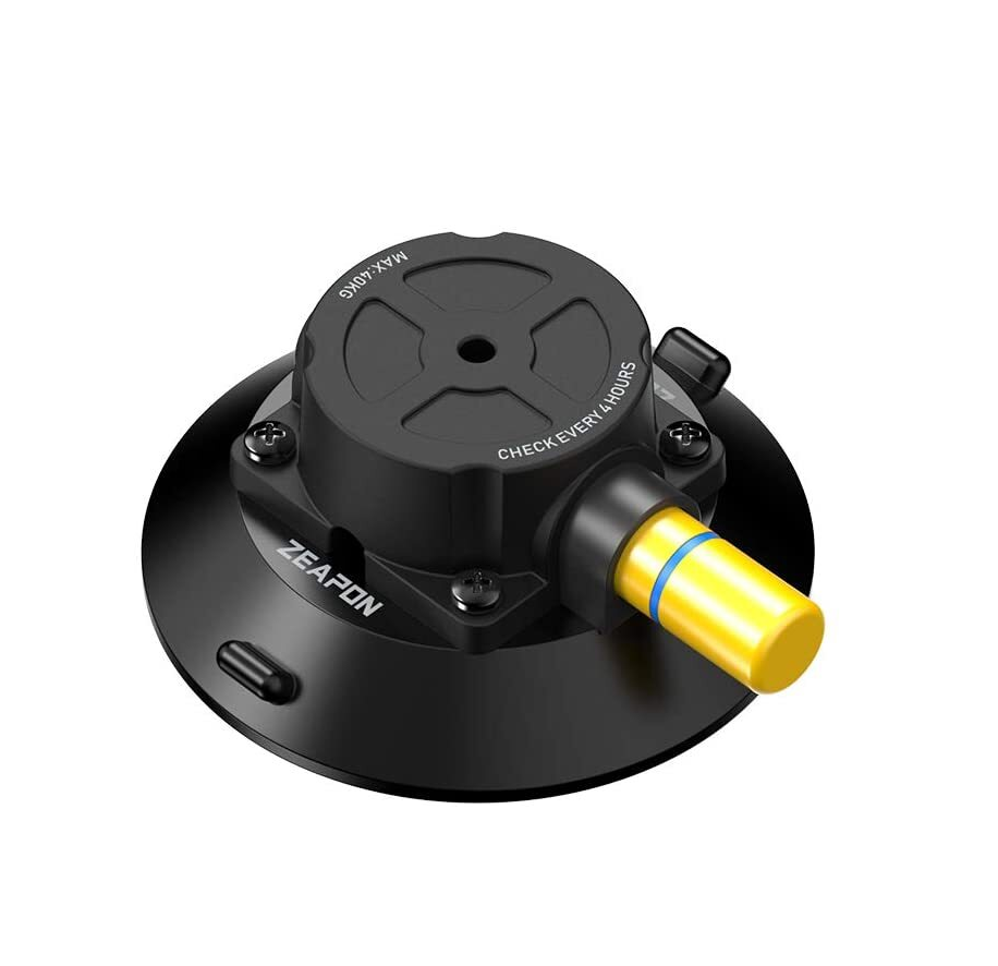 Zeapon 4.5" Hyla Suction Cup with M6 Screw(1/4" or 3/8")