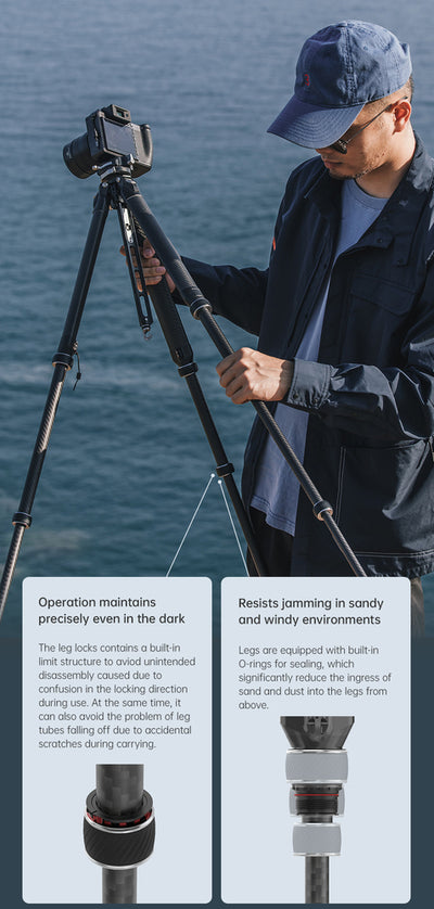 Falcam TreeRoot Carbon Fibre Tripod Kit