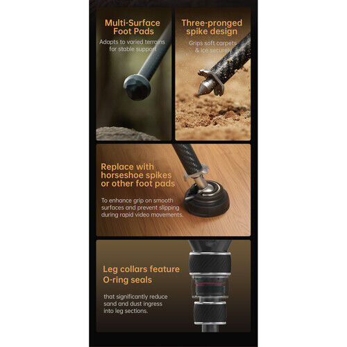 Falcam TreeRoot Quick Lock Pro Heavy Duty Tripod (R240T)