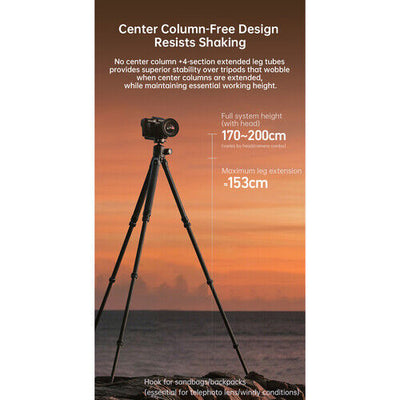Falcam TreeRoot Quick Lock Pro Heavy Duty Tripod (R240T)
