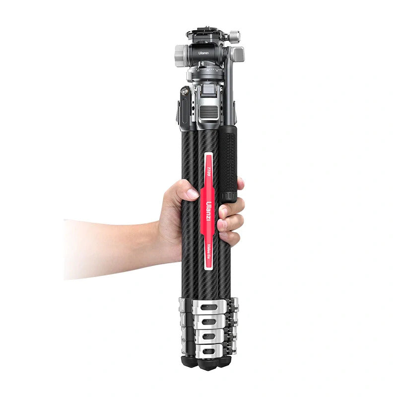 Ulanzi TT09 Video-Go Carbon Fiber Travel Tripod - Arca Swiss Compatible