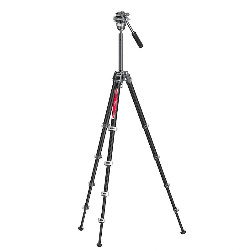 Ulanzi TT09 Video-Go Carbon Fiber Travel Tripod - F38 Plate Compatible