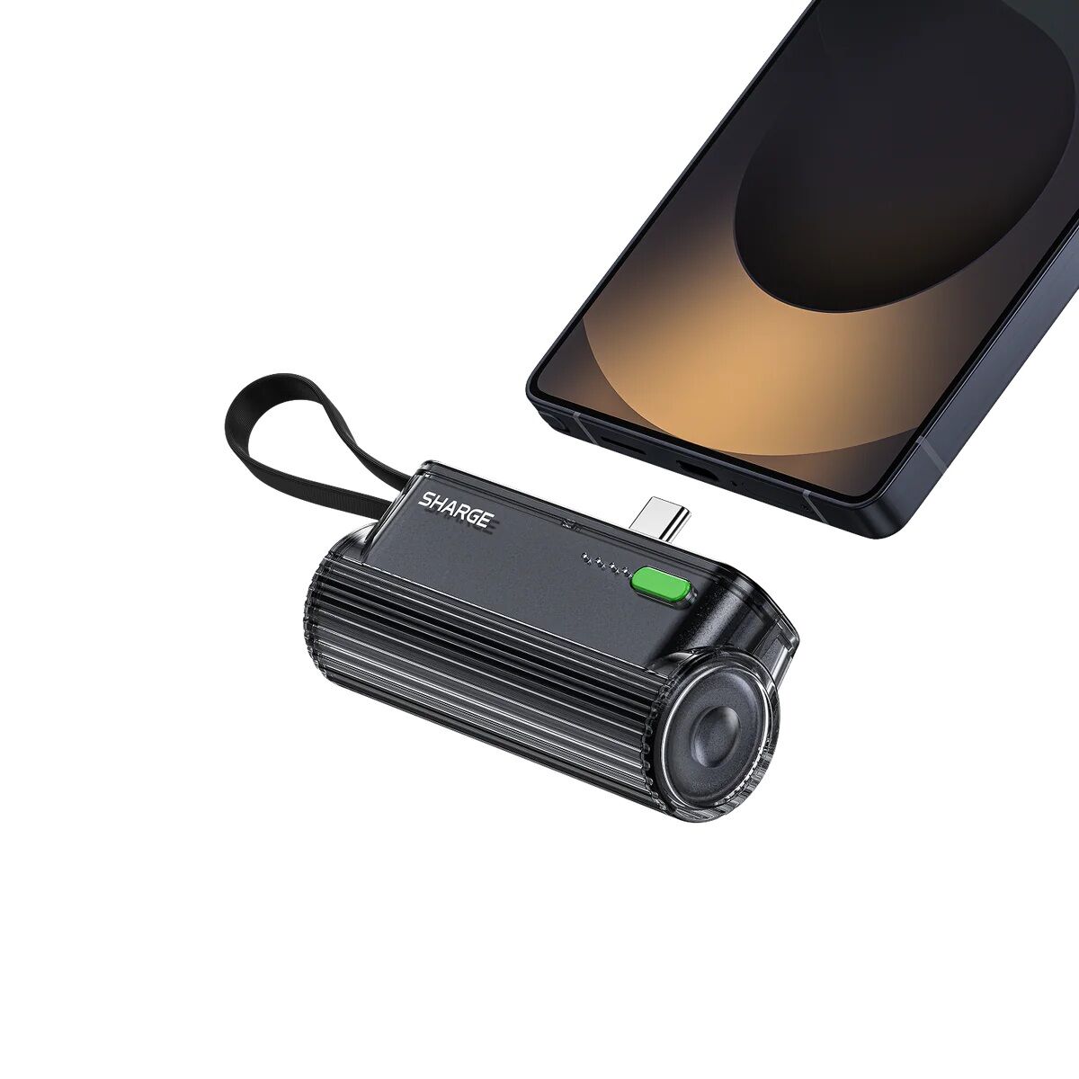 Sharge Flow Mini 2 5000mah Power Bank - Black
