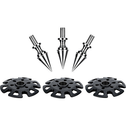 Leofoto TFW Sand/Snow Tripod Shoes With Spike (Set of 3)
