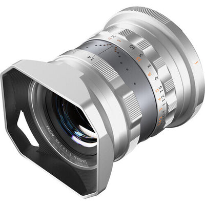 Thypoch Full-Frame Photography Lens Simera 28mm F1.4 for Canon RF Mount (Silver)