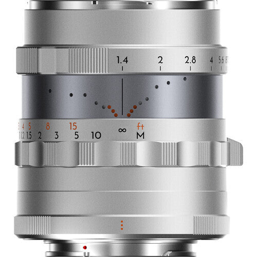 Thypoch Full-Frame Photography Lens Simera 28mm F1.4 for Fujifilm X Mount (Silver)