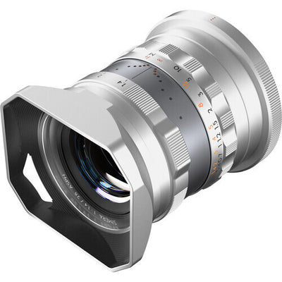Thypoch Full-Frame Photography Lens Simera 28mm F1.4 for Nikon Z Mount (Silver)