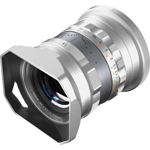 Thypoch Full-Frame Photography Lens Simera 28mm F1.4 for Nikon Z Mount (Silver)