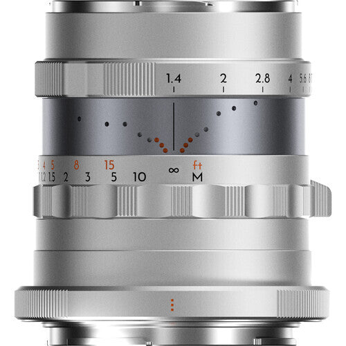 Thypoch Full-Frame Photography Lens Simera 28mm F1.4 for Nikon Z Mount (Silver)