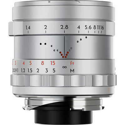 Thypoch Full-Frame Photography Lens Simera 35mm F1.4 for Leica M Mount (Silver)