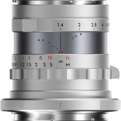 Thypoch Full-Frame Photography Lens Simera 35mm F1.4 for Nikon Z Mount (Silver)