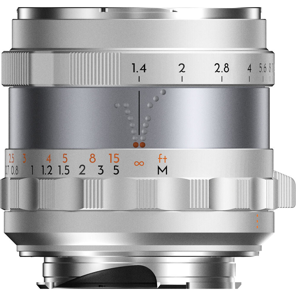 Thypoch Full-Frame Photography Lens Simera 50mm F1.4 for Leica M Mount (Silver)