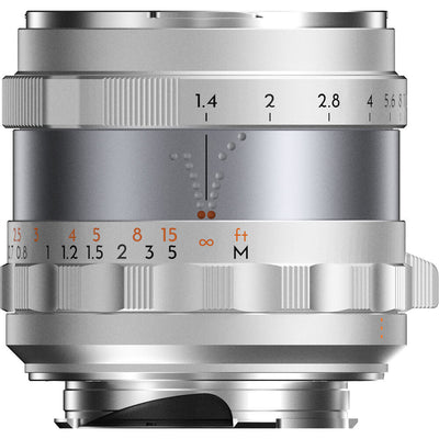Thypoch Full-Frame Photography Lens Simera 50mm F1.4 for Leica M Mount (Silver)