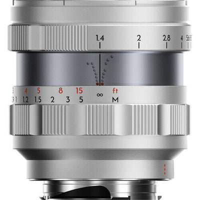 Thypoch Simera 75mm f/1.4 ASPH Lens (Leica M, Silver)