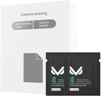 VSGO V-CL01E Microfiber Cleaning Cloths 20pcs for Camera Lens