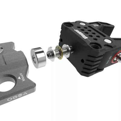 Vlogger C-Clamp with male 1/4”-20 and female 1/4”-20 threads