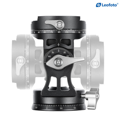 Leofoto VH-30R Two-Way Tripod Head Dual Panning Max. Load 15KG