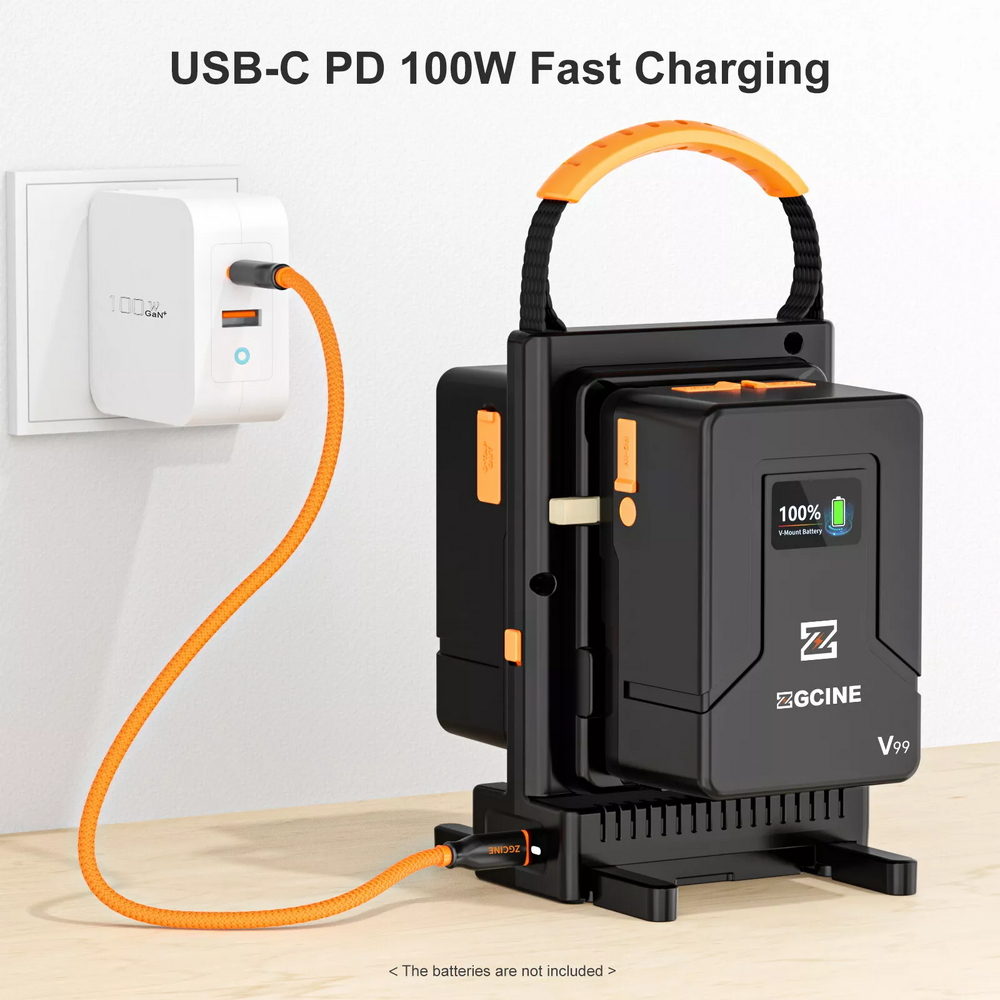 ZGCINE VM-C2 Dual Chanel V-Mount Battery Charger