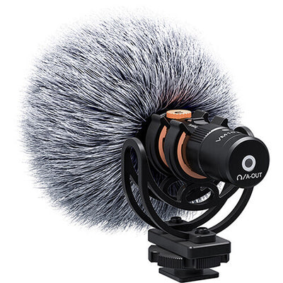 Comica Mini Cardioid Digital/Analog Shotgun Microphone for Cameras & Smartphones