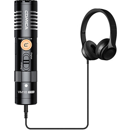 Comica Mini Cardioid Digital/Analog Shotgun Microphone for Cameras & Smartphones