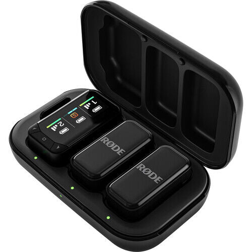 RODE Wireless Micro 2-Person Ultracompact Wireless Microphone Pro System for Cameras and Mobile Devices (2.4 GHz)