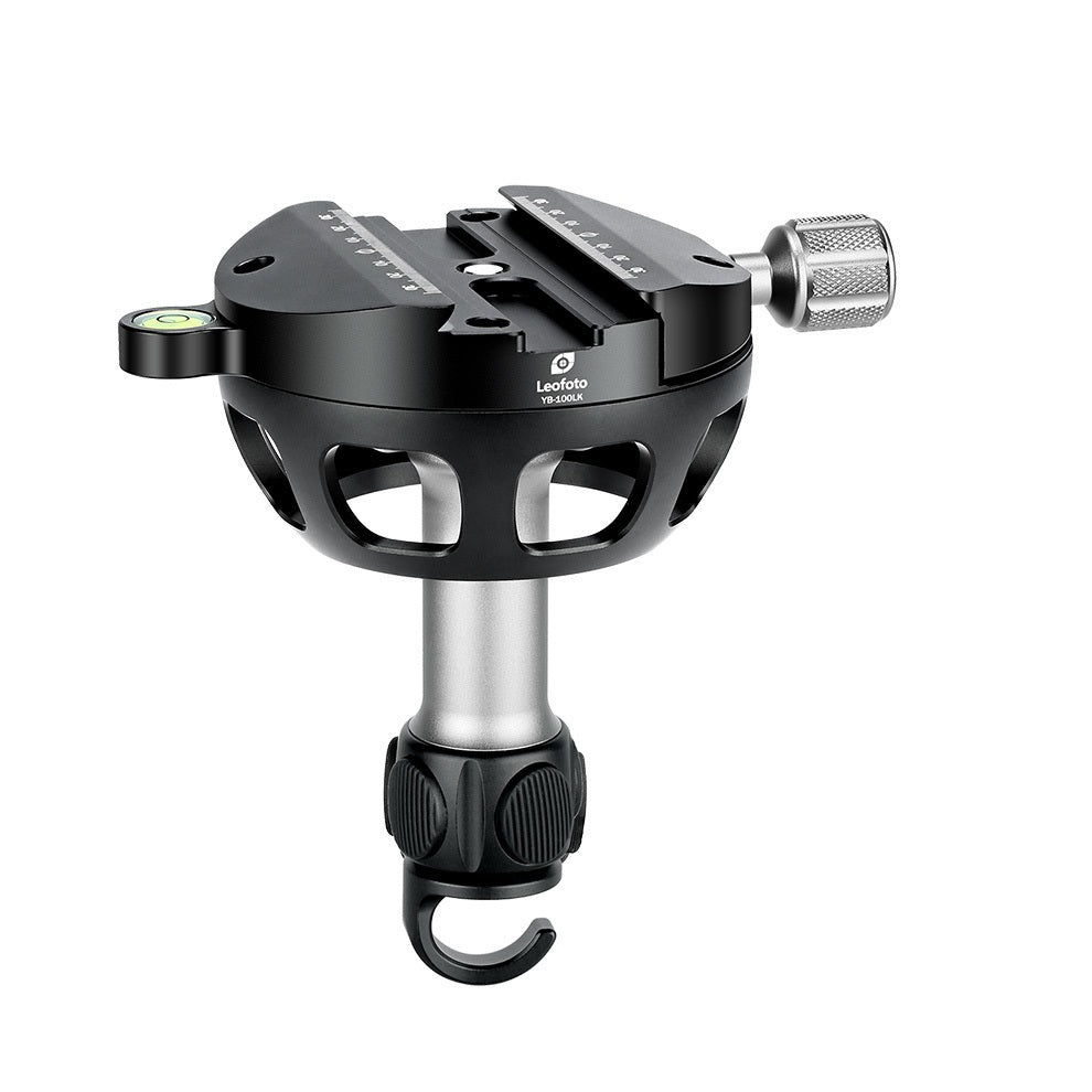 LEOFOTO Quick Release Levelling Base with hook for 100MM bowl video tripod
