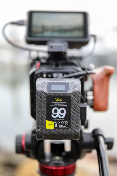 Rolux V-Mount 99w Nano Mini Battery (Max Load 15A)